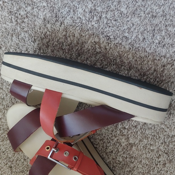 Want Les Essentials leather platform sandals - Picture 5 of 7